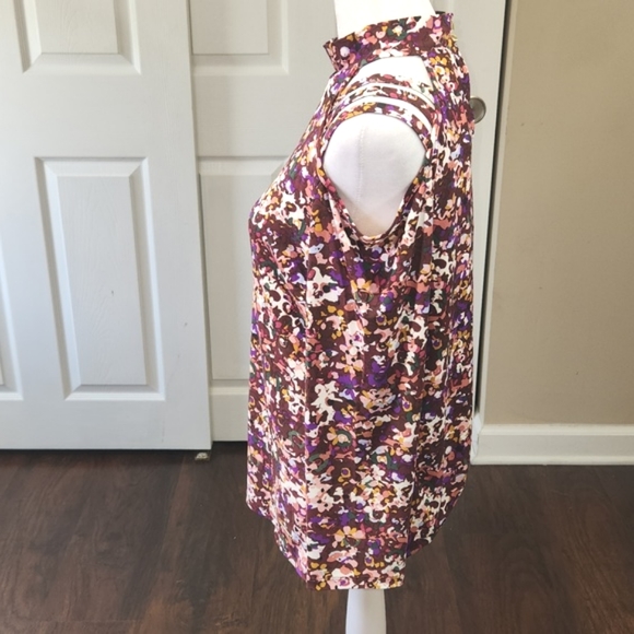 NINE WEST LONG SLEEVES TOP SIZE M ONE CUT OUT SHOULDER NEW WITH TAGS - Picture 6 of 11